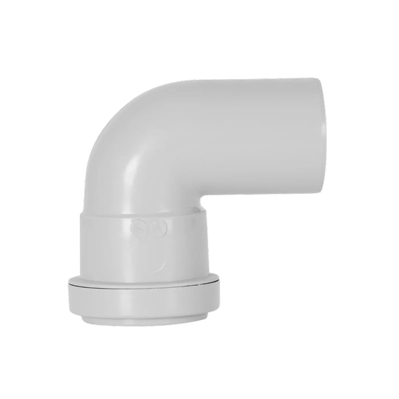 Davant Push Fit Swivel Bend 91.25° 32mm Grey