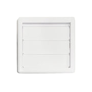 Securlec External Multi Fit Gravity Flap White 100mm 4"