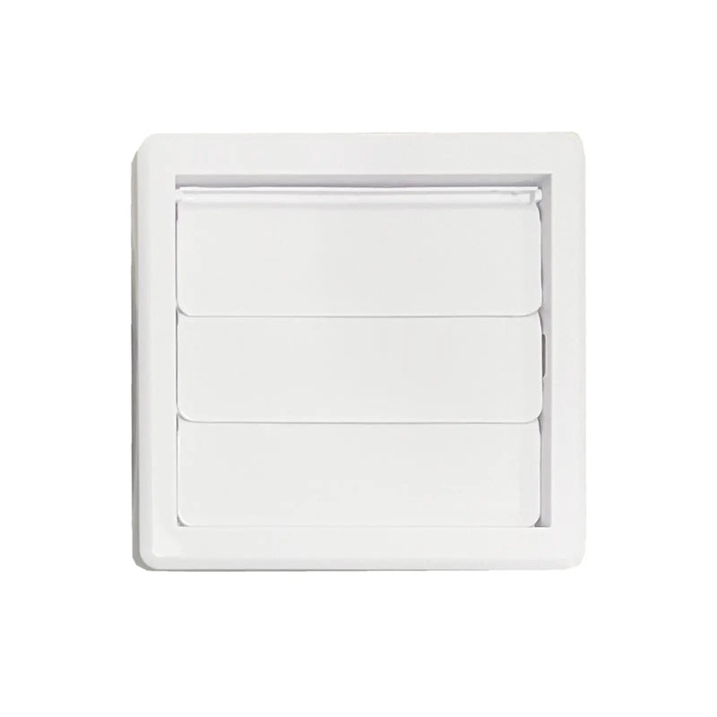 Securlec External Multi Fit Gravity Flap White 100mm 4"