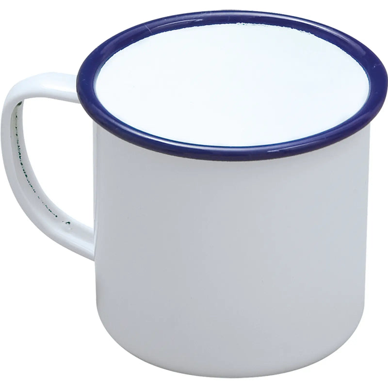 Falcon Enamel Mug - Traditional White 8cm x 284ml