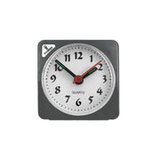 Basiks Mini Alarm Clock Grey