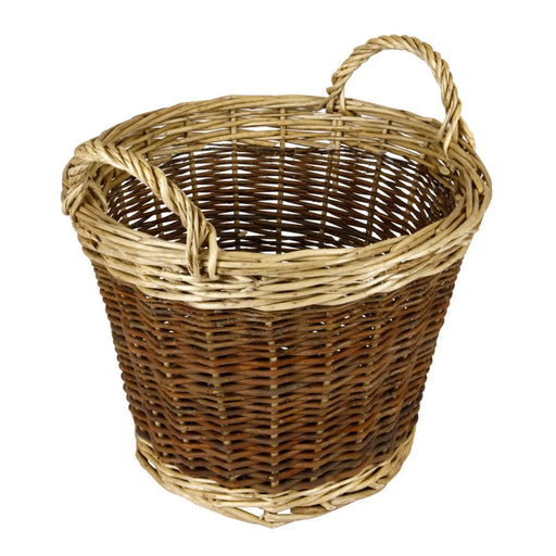Stax Hearth & Home Two Tone Log Basket 30cm