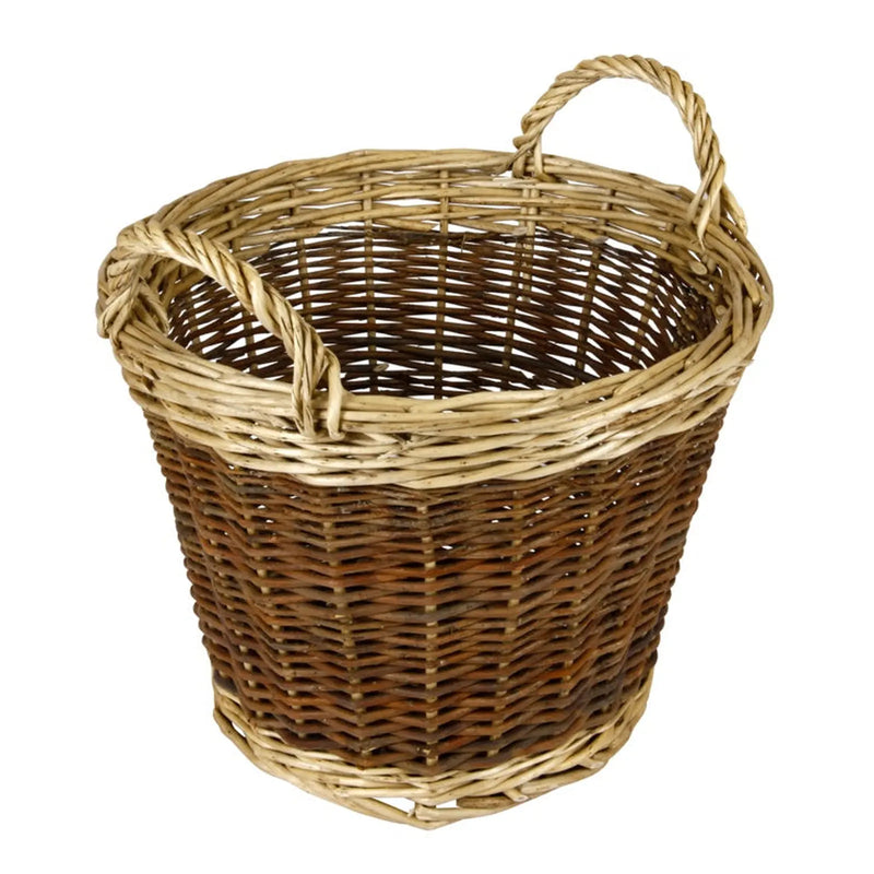 Stax Hearth & Home Two Tone Log Basket 30cm