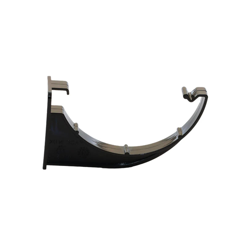 Kayflow Rainwater Round Fascia Bracket Black 112mm