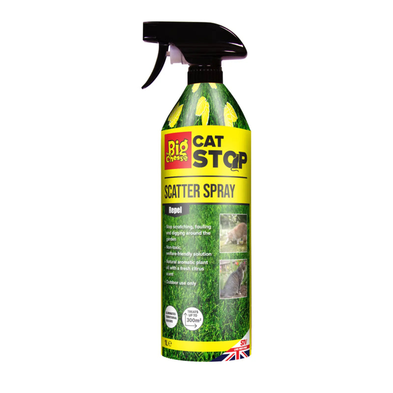 The Big Cheese Cat Scatter Spray 1L