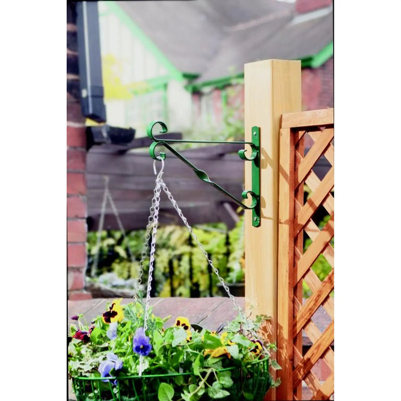Ambassador Hanging Basket Bracket 25cm/10" Green