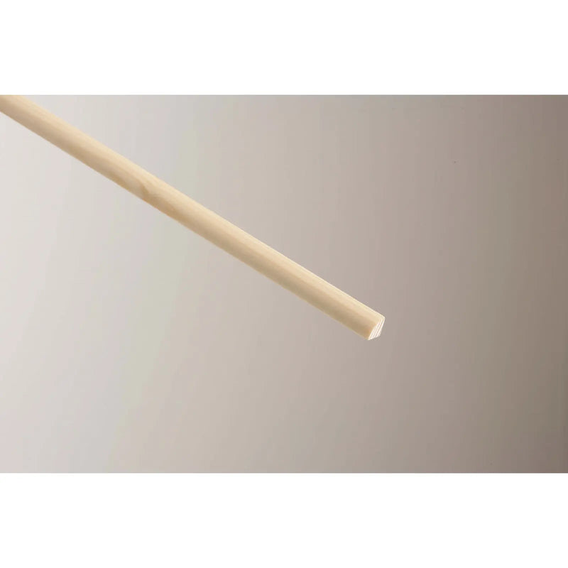 Cheshire Mouldings Quadrant Pine Moulding 9 x 9mm x 2.4m