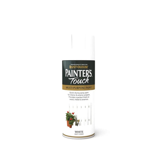 Rustoleum Painter's Touch Aerosol 400ml White Matt