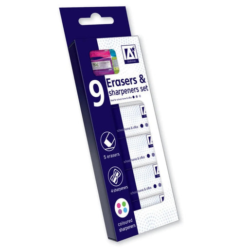Stax I G Design Eraser & Sharpener Set