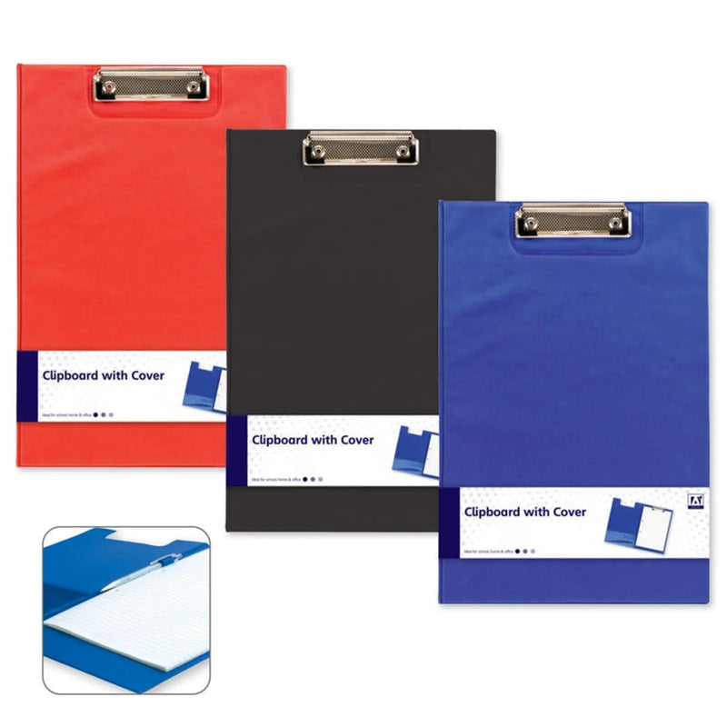 Ig Design Clipboard With Cover Includes Pen Holder