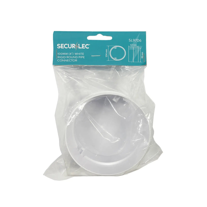 Securlec Rigid Round Pipe Connector 100mm 4"