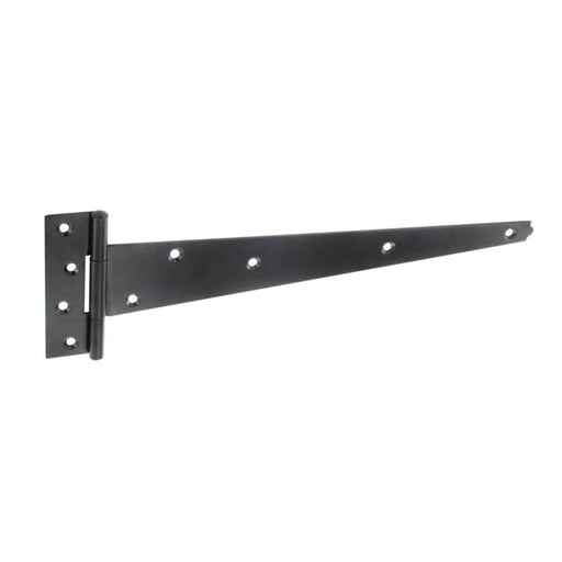 Securit Heavy Black Tee Hinges (Pair) 300mm (12'')