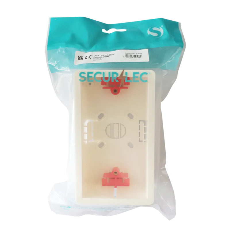 Securlec 2g Deep Dry Lining Box 47mm