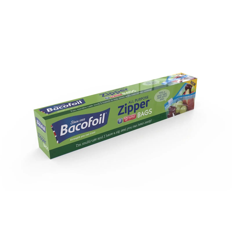 Bacofoil Zipper Bags Medium Pack