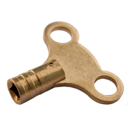 Oracstar Radiator Key 'Clock' Type Easy Grip Brass
