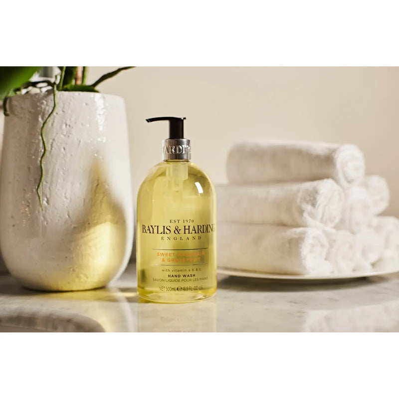 Stax Baylis & Harding Hand Wash 500ml Sweet Mandarin & Grapefruit