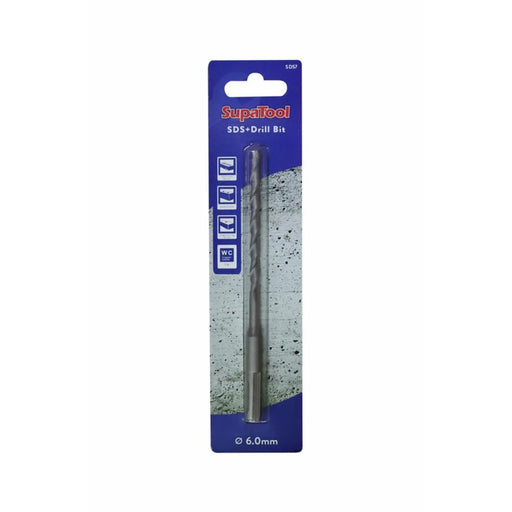 SupaTool Slotted Drill Shaft (SDS) Masonry Drill Bits 6x160mm