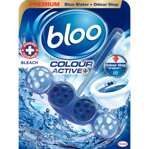 Bloo Colour Active Toilet Rim Block Bleach