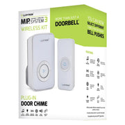 Lloytron 32 Melody Plugin Premium Door Chime Kit 200m White