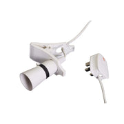 Securlec Clip on Lamp With 2m Flex & Plug Pre-Packed