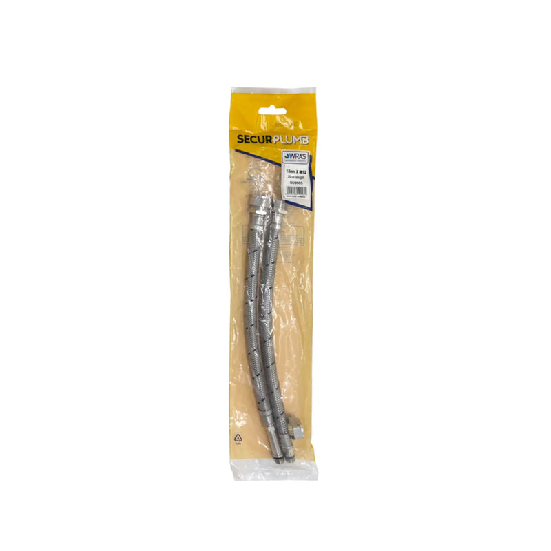 Securplumb Flexi Tap Connector Pack 2 300 x 15 x 12mm