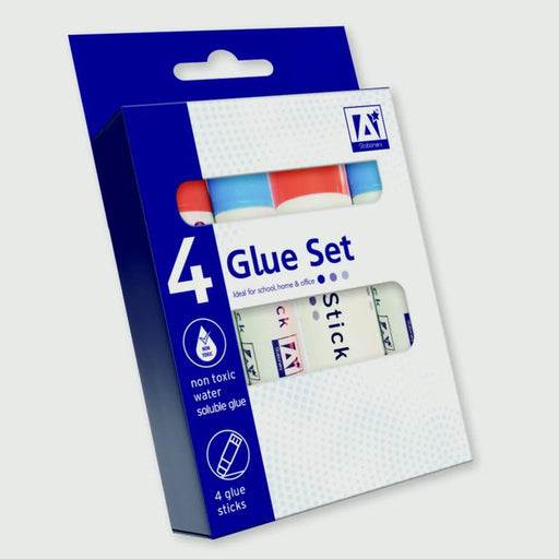 Stax A Star Glue Sticks Pack 4