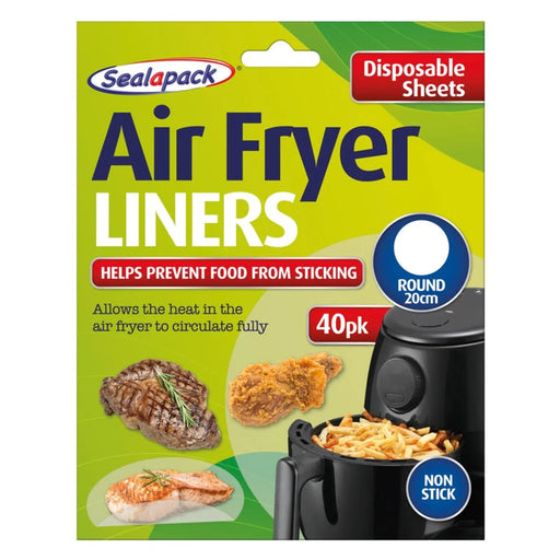 Sealapack Disposable Air Fryer Liner Round 40 Pack