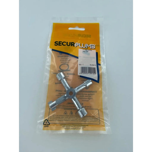 Securplumb A Way Utility Key ZP Pack 1
