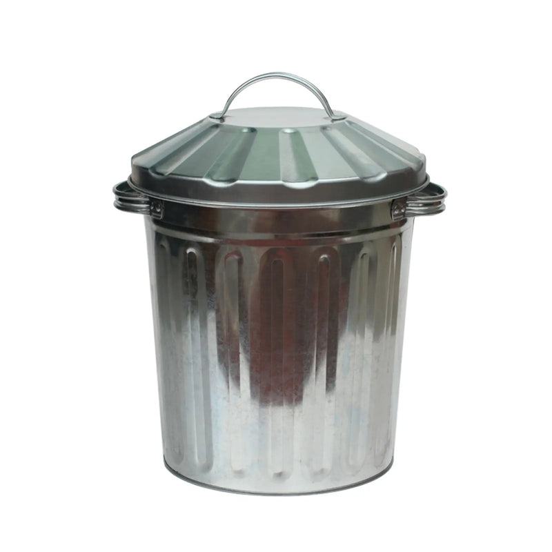 Groundsman Mini Galvanised Bin