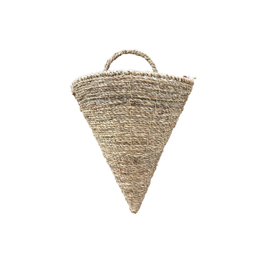Ambassador Anbrwb Semi Conical Rope Wall Basket 10"