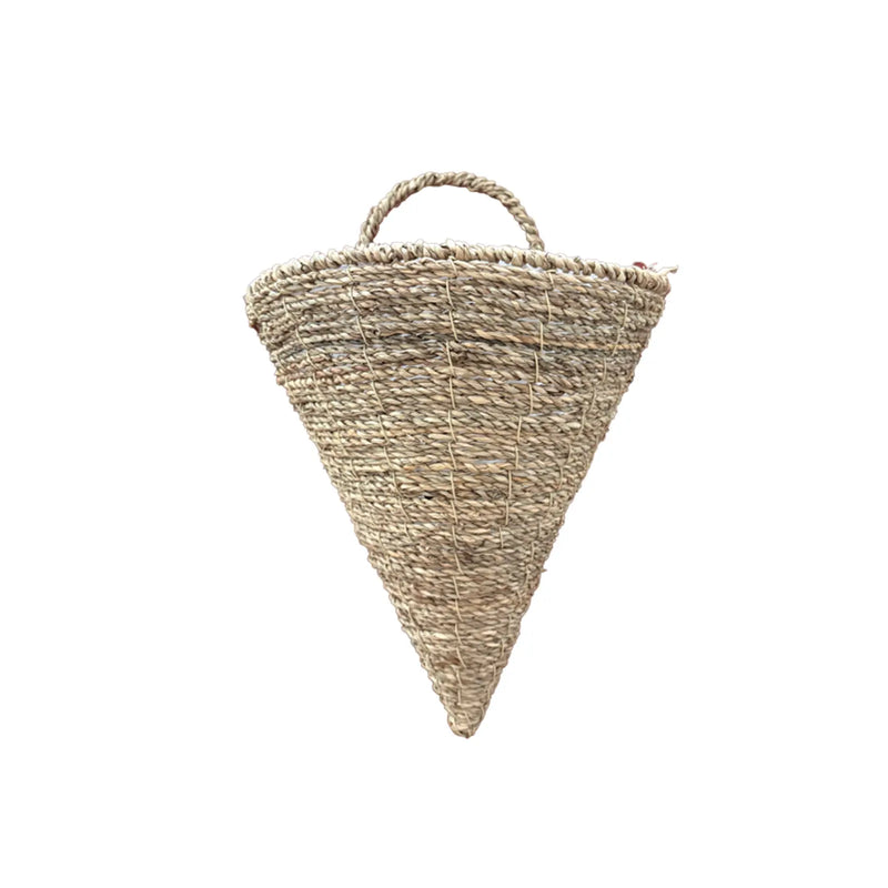 Ambassador Anbrwb Semi Conical Rope Wall Basket 10"