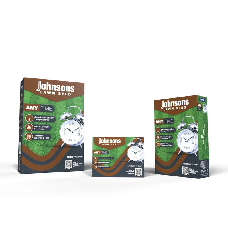 Johnsons Lawn Seed Anytime 20sqm/425g