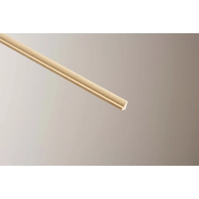 Cheshire Mouldings Glass Bead Light Hardwood 9 x 12mm x 2.4m
