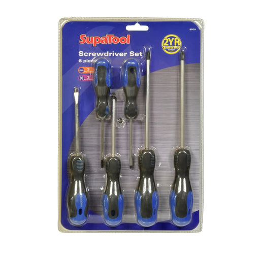 SupaTool Screwdriver Set 6 Piece