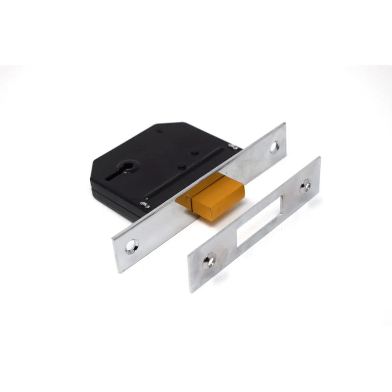 Yale Essentials 3 Lever Deadlock Chrome 64mm