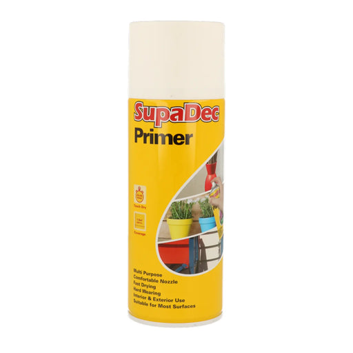 SupaDec White Primer Spray 400ml