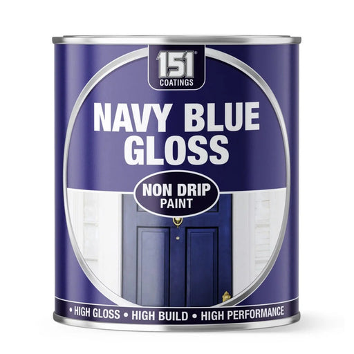 Stax 151 Coatings Non Drip Gloss Paint 300ml Navy Blue