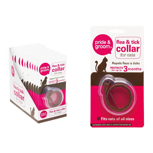 Stax Pride & Groom Flea & Tick Collar For Cats