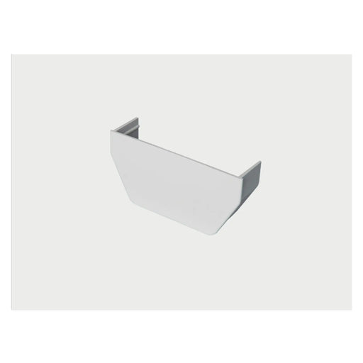 Kayflow Rainwater Square Internal Stop End White 112mm