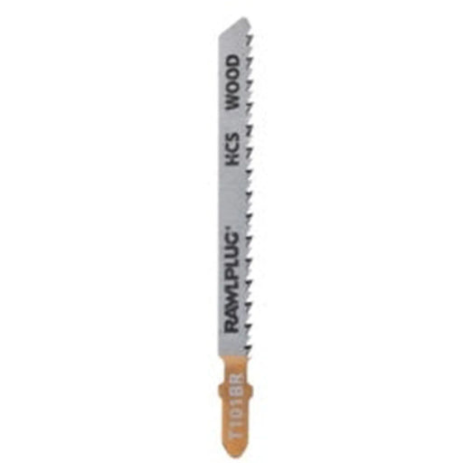 Rawlplug Jigsaw Blades For Wood Medium/Rough Pack 5