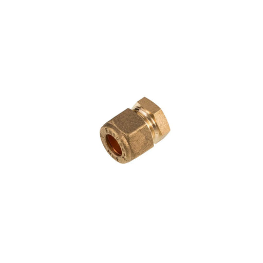 Securplumb WRAS Compression Stop End 15mm Pack 5