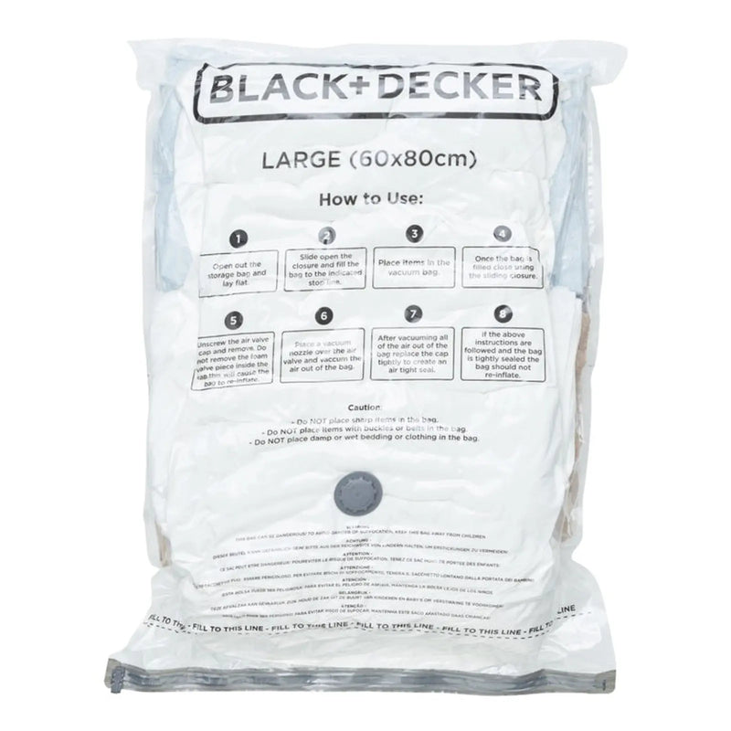 Stax Black & Decker Vacuum Storage Bags Large 3 Pack