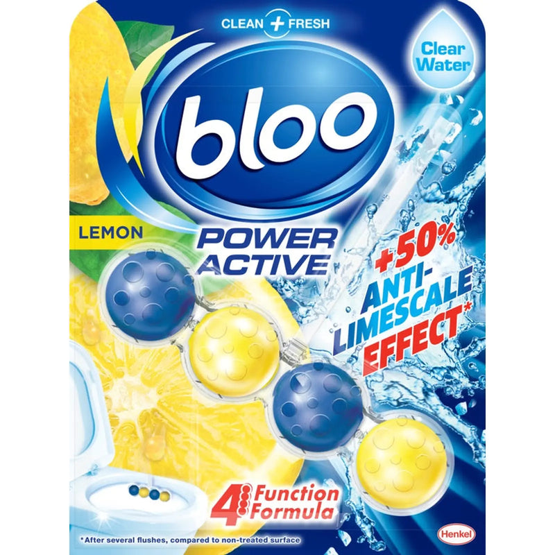 Bloo Power Active Clear Water Lemon
