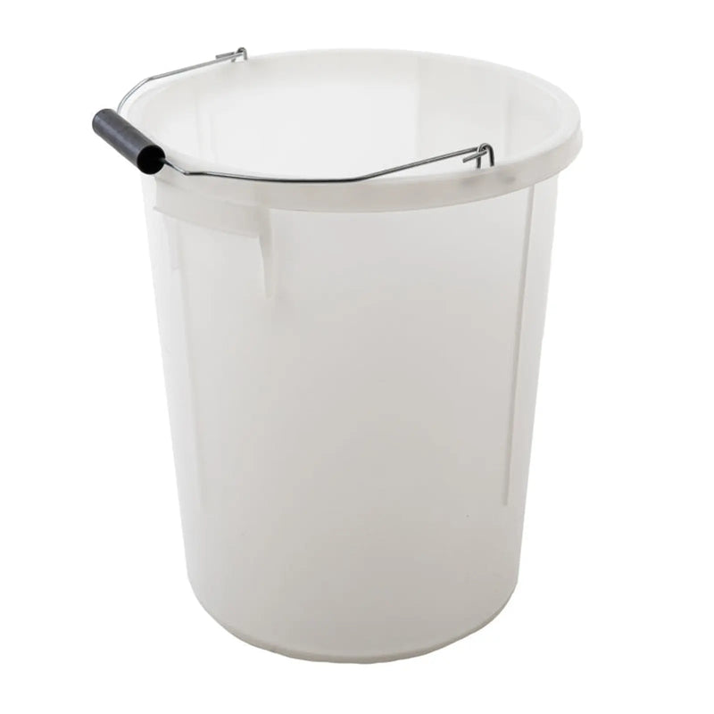 Proplas 28L Plasterers Bucket with Handle White
