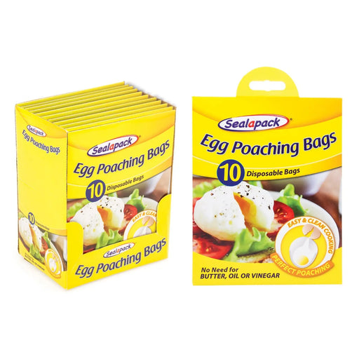 Sealapack Egg Poaching Bags 10 Pack