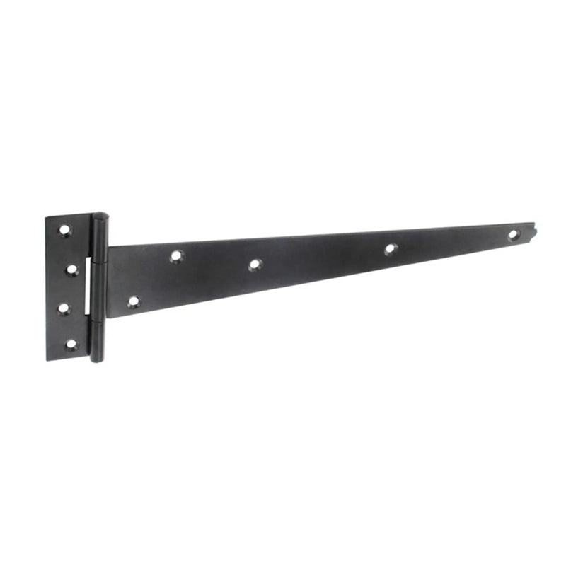 Securit Heavy Black Tee Hinges (Pair) 400mm (16'')