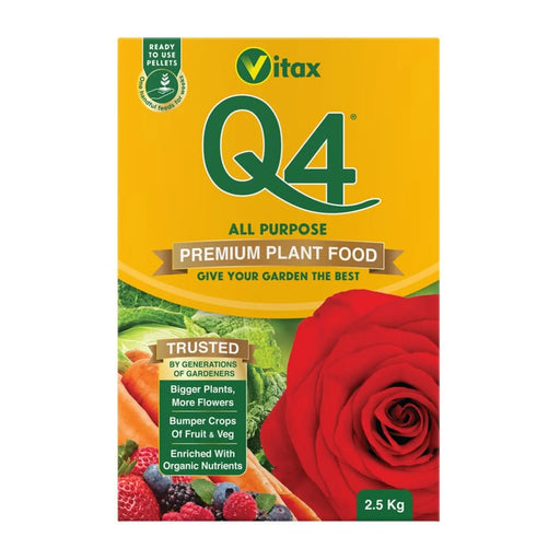 Vitax Q4 Fertiliser Pelleted 2.5kg