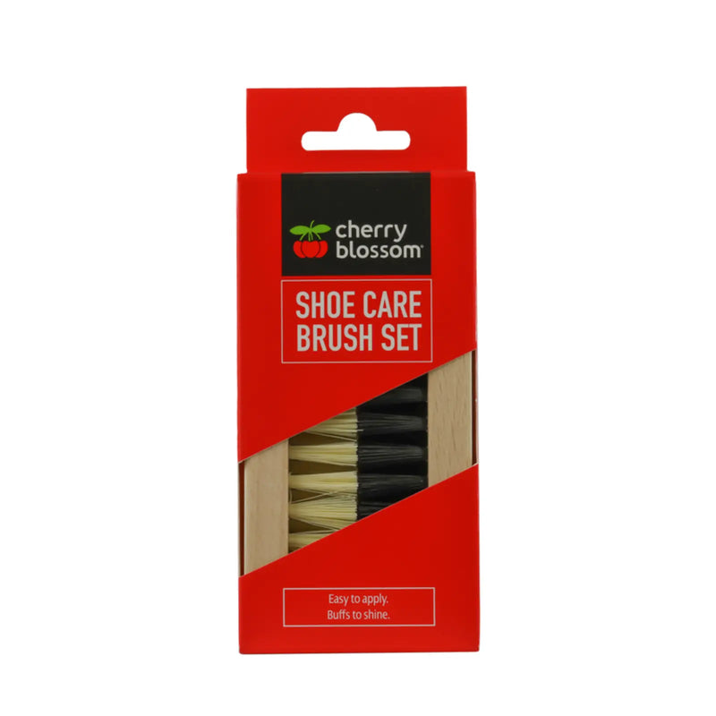 Cherry Blossom Shoe Care Brush Set