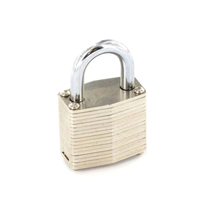Securit Laminated Padlock Brass Cylinder 50mm