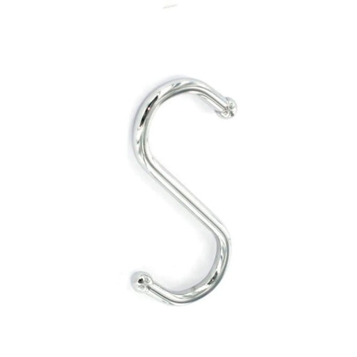 Securpak S Hook W Ball Tip Chrome Plated 80mm